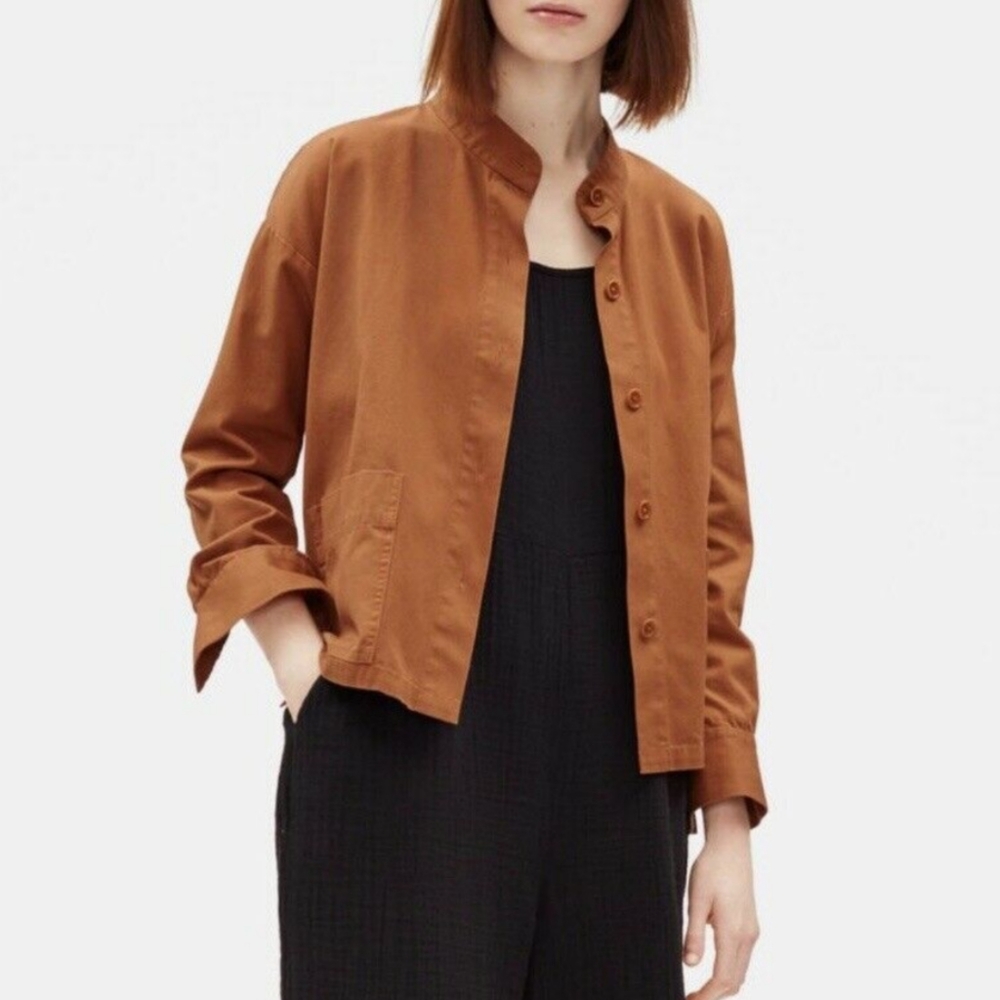 🌍Organic Cotton Canvas Lightweight Jacket